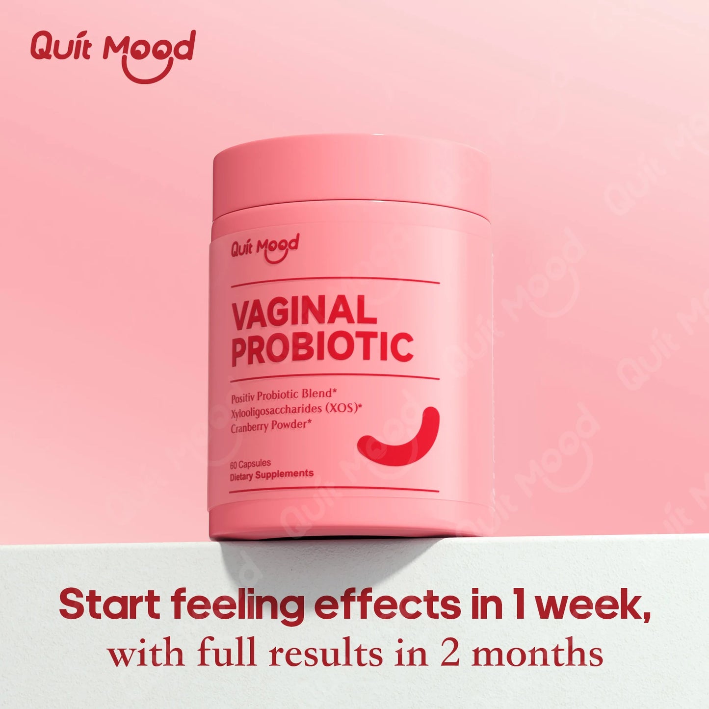 Quitmood Cranberry Extract Probiotics for Women Balance (60 capsules)