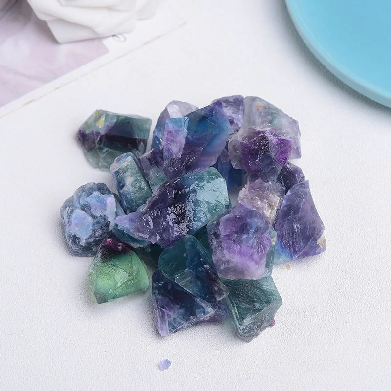 Natural Crystal Minerals Amethyst Rose Quartz Raw Crystals Lrregular Shape Rough Rock Stone Reiki Healing Crystals