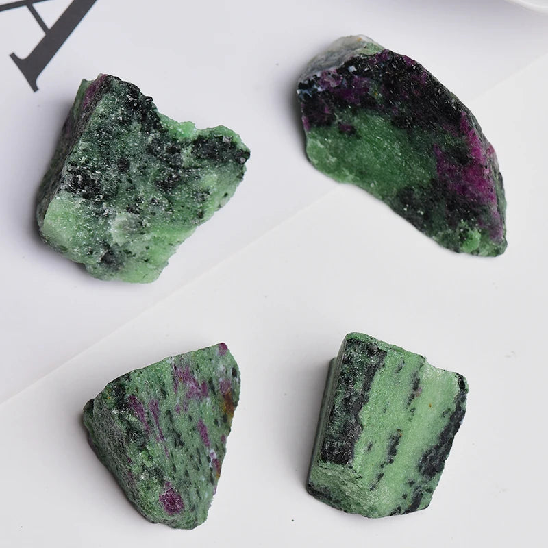 Natural Crystal Minerals Amethyst Rose Quartz Raw Crystals Lrregular Shape Rough Rock Stone Reiki Healing Crystals