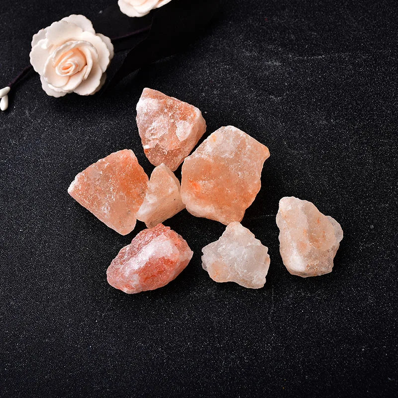 Natural Crystal Minerals Amethyst Rose Quartz Raw Crystals Lrregular Shape Rough Rock Stone Reiki Healing Crystals