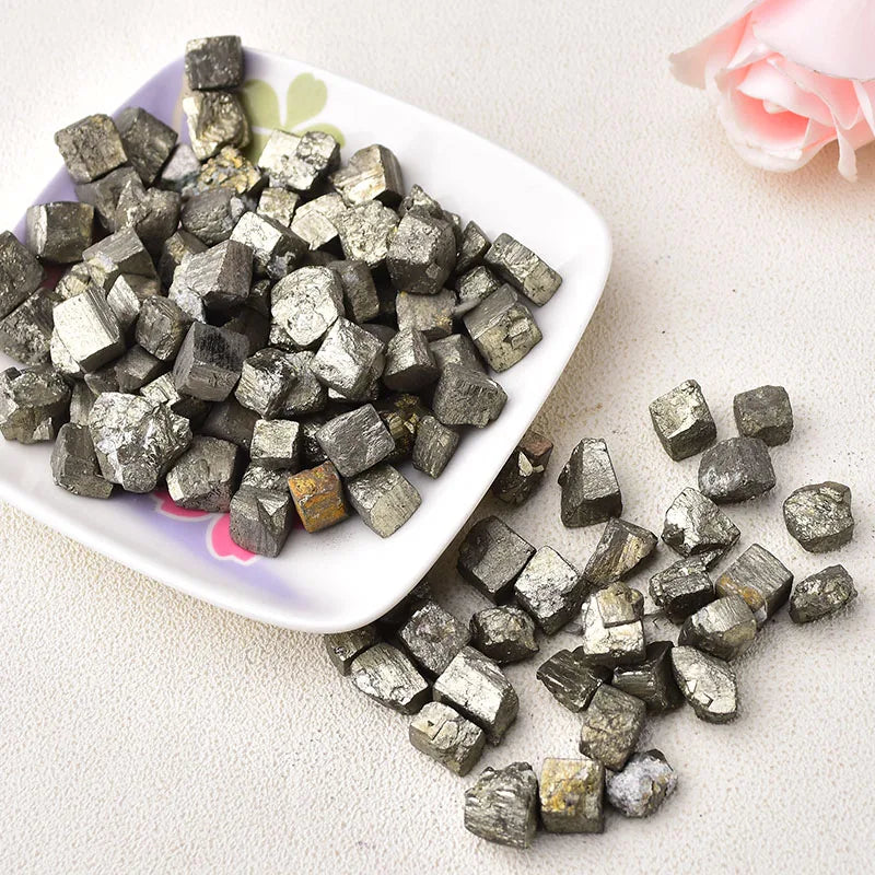 Natural Raw Crystal Stones - Amethyst & Rose Quartz Irregular Rough Rocks for Healing, Aquarium Decor & Mineral Specimens