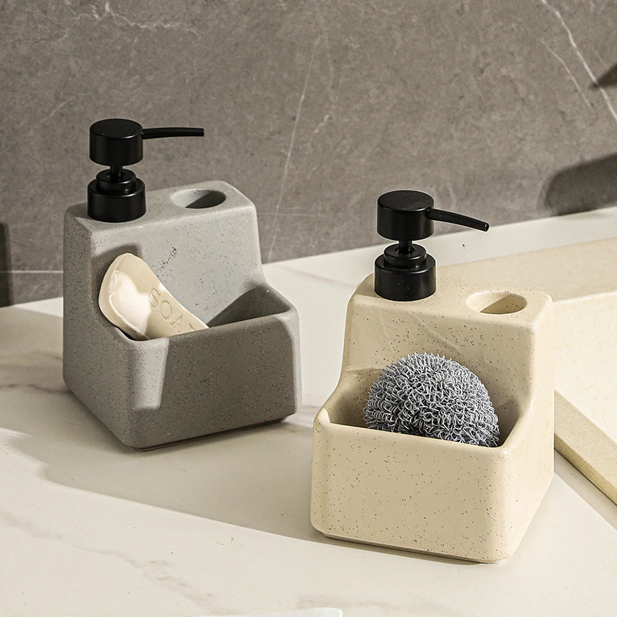 Soap dispenser household hand sanitizer lotion press sub bottle storage box