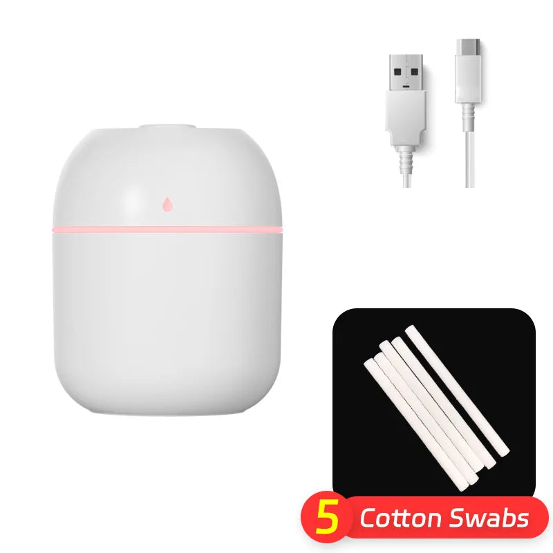 200mL White USB Portable Humidifier