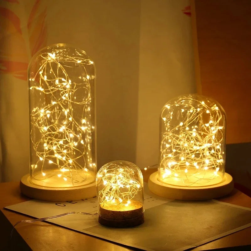 USB LED Fairy Lights Copper Wire String