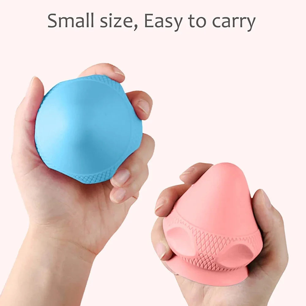 Massage Ball For Muscle Relax Physical Therapy Ball Deep Tissue Massage Yoga Fitness Suction Cup Self Back Neck Foot Massager