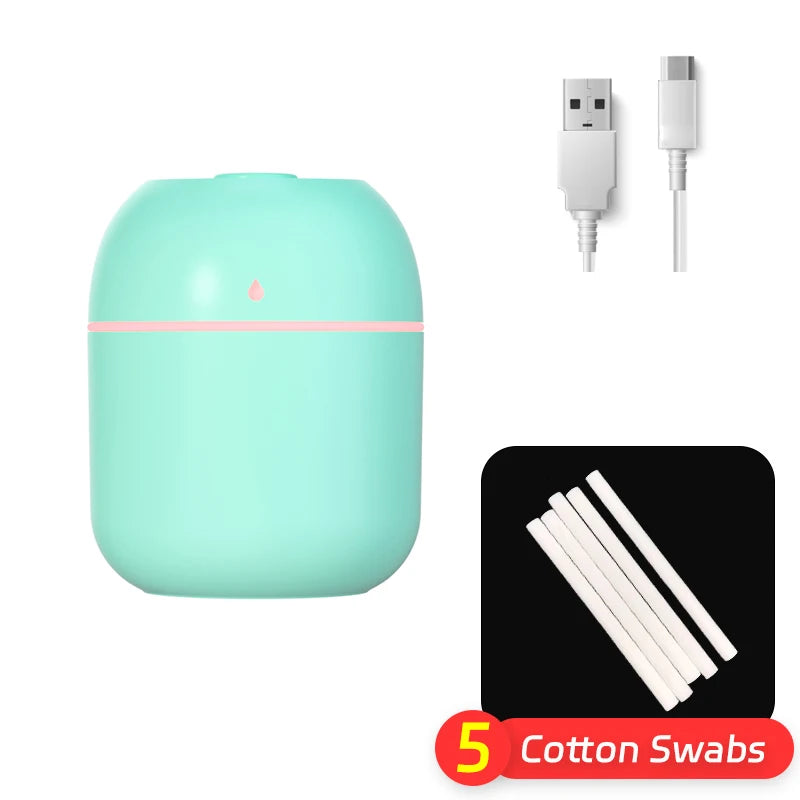 200mL White USB Portable Humidifier