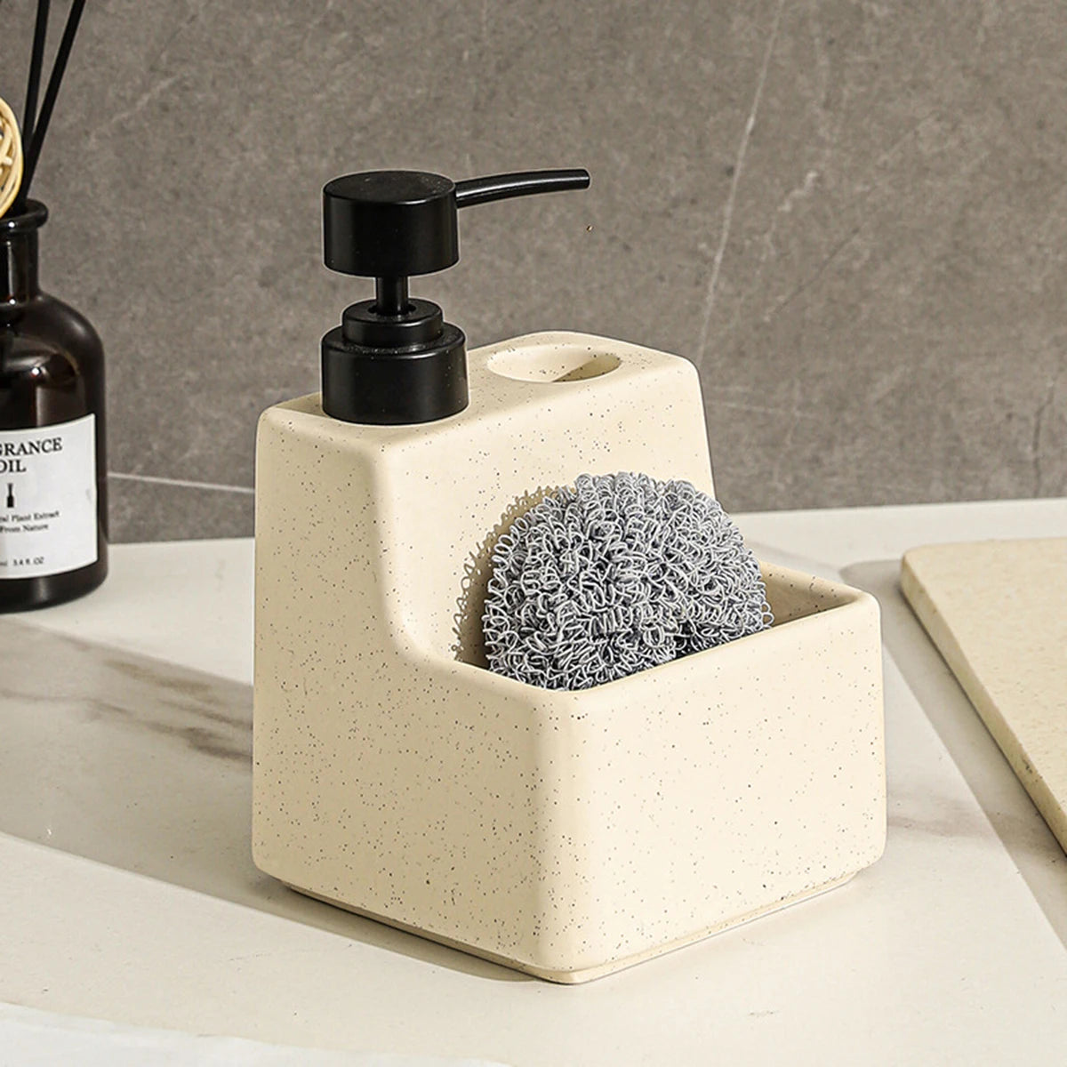 Soap dispenser household hand sanitizer lotion press sub bottle storage box