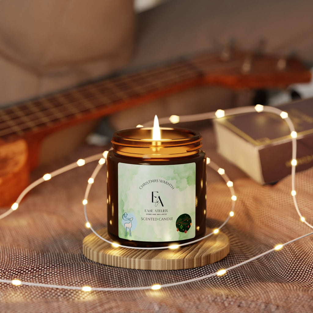 Natural Scented Soy Candle: "Christmas Warmth"