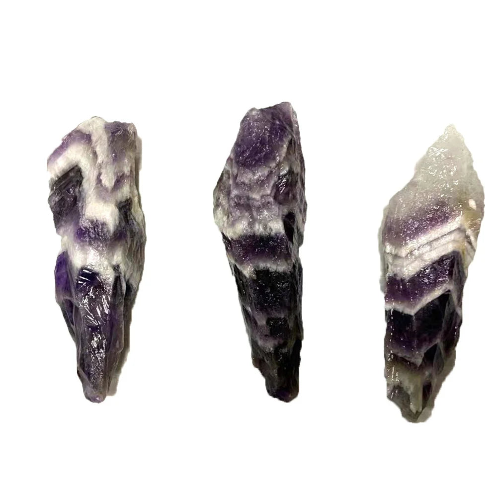 Natural Amethyst Crystal Rough Stones - Beautiful Energy Healing Crystals & Mineral Specimens