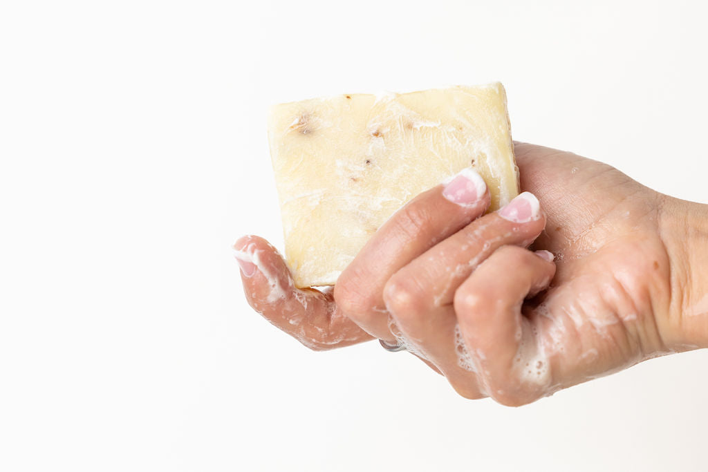 2x Natural Handmade Soap Bar, Pink Grapefruit Soap