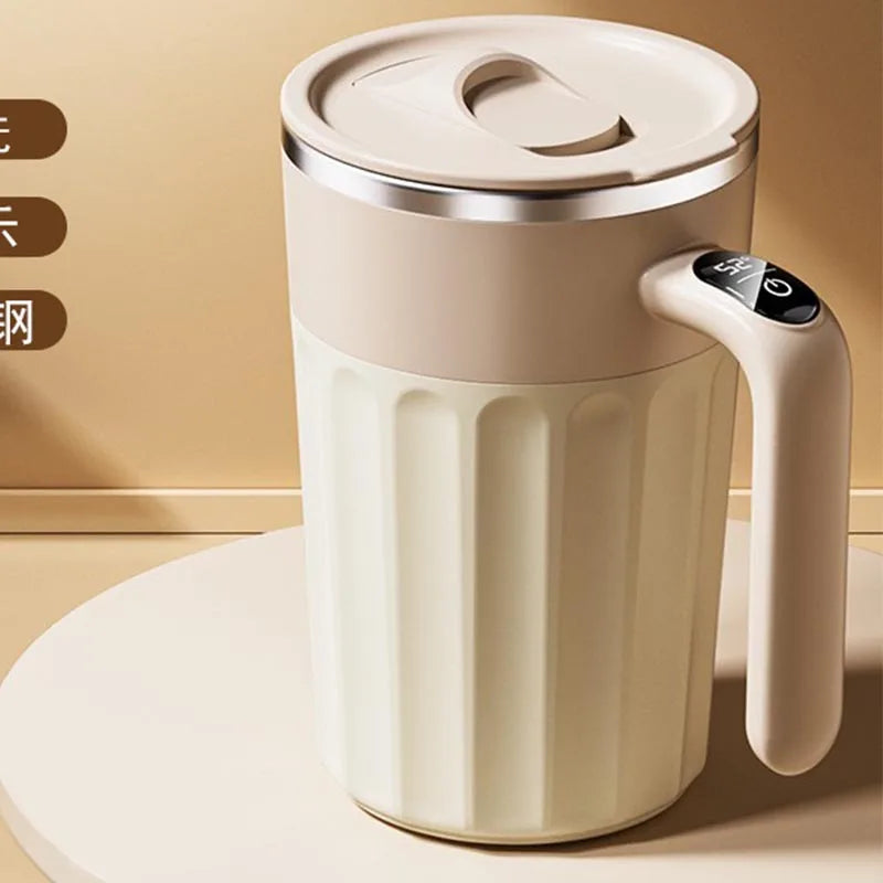 450ML Automatic Electric Coffee Self Mixing Mug IP67 Waterproof Food Safe Coffee Mug USB Rechargeable Automatic Magnetic Cup