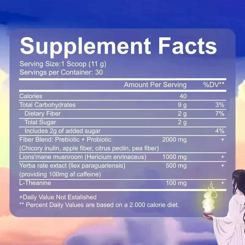 YERMA MAGIC Instant Yerba Mate Powder - Supports Energy, Gut Health