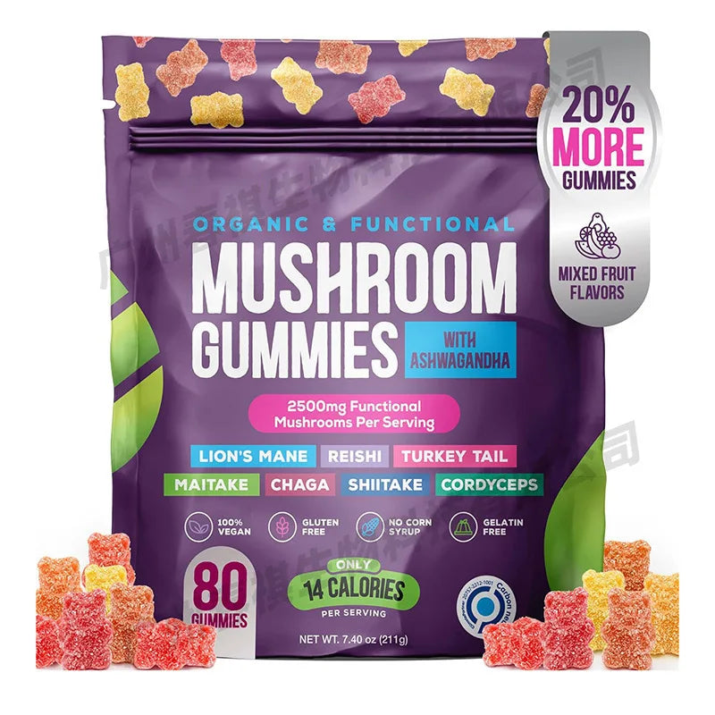 Organic & Functional Mushroom Gummies