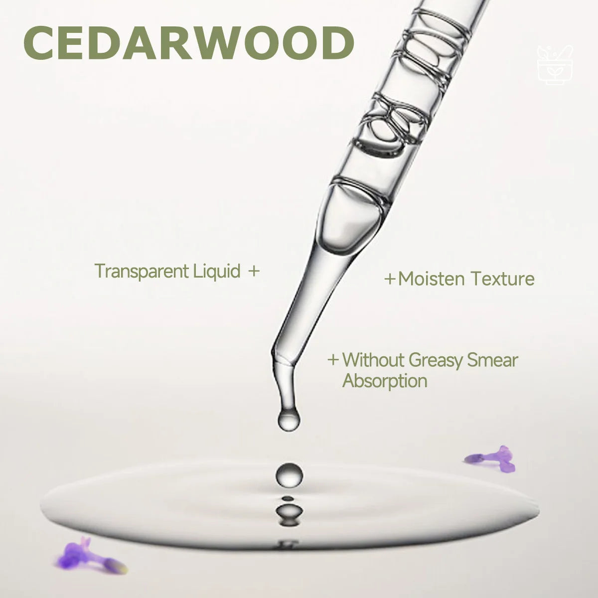 30ml/60ml/100ml cedar essential oil is suitable for facial hydration, moisturizing, hair care, skin care, and perfume making