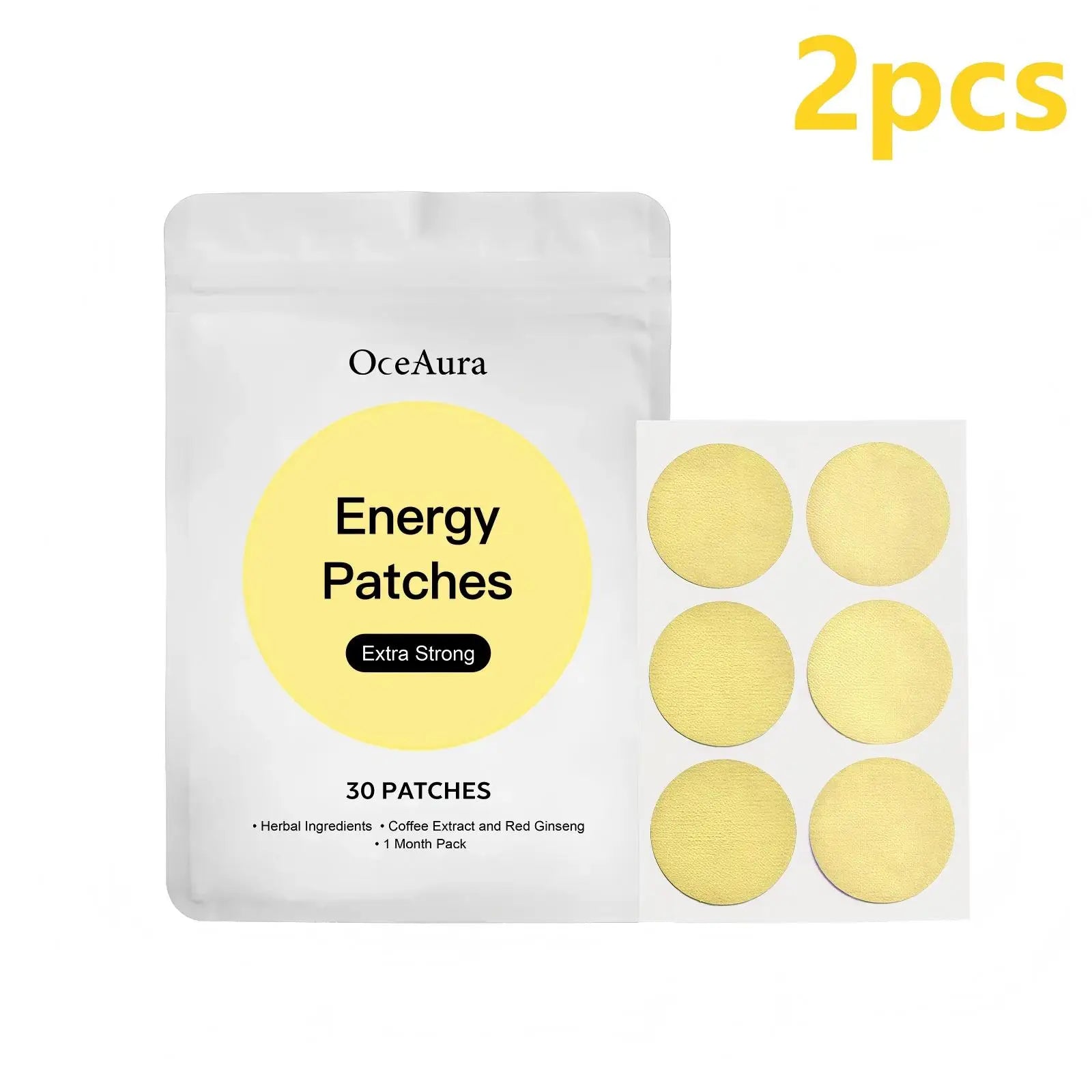 OceAura Energy Patches: Strengthen Immune System & Boost Energy