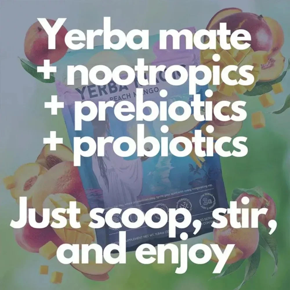 YERMA MAGIC Instant Yerba Mate Powder - Supports Energy, Gut Health