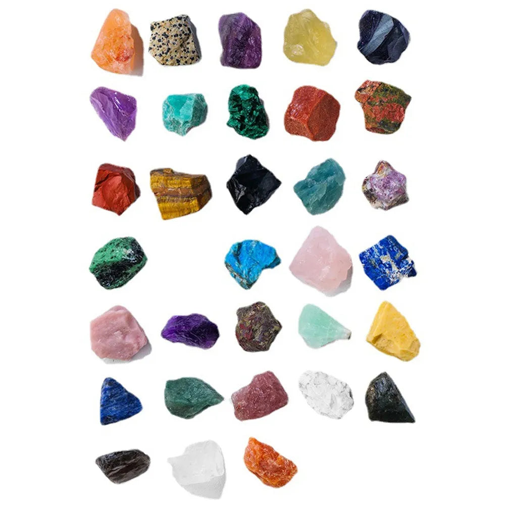 Natural Crystal Quartz Raw Mineral Specimen, Rose Crystal, Irregular Shape, Rough Rock, Reiki Healing Stone Home Decoration