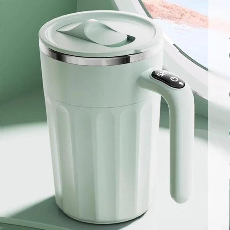 450ML Automatic Electric Coffee Self Mixing Mug IP67 Waterproof Food Safe Coffee Mug USB Rechargeable Automatic Magnetic Cup