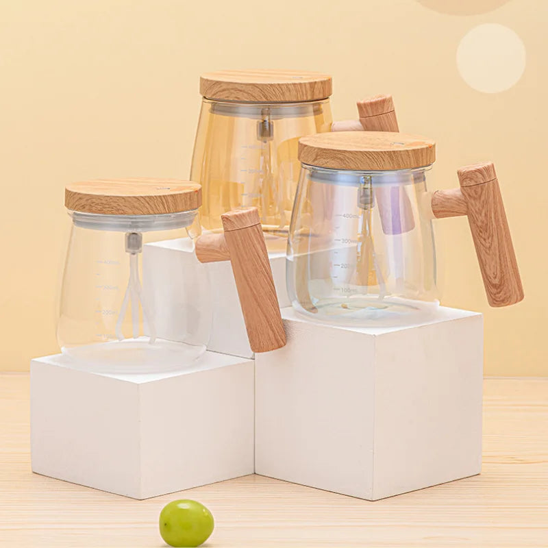 Japanese Fully Automatic Self-Stirring Coffee Cup (400ml)