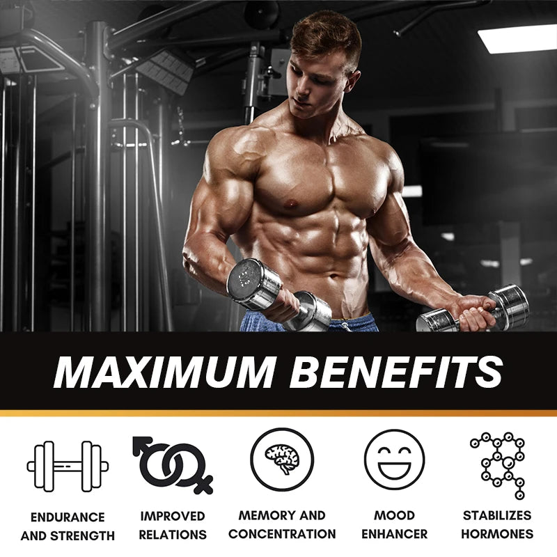 BEWORTHS Maca Root Coffee- Natural Energy Supplement,Supports Athletic Performance and Motivation, Builds Muscle and Strengthens