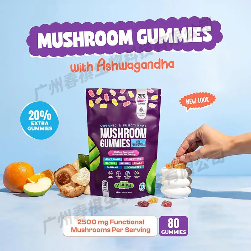 Organic & Functional Mushroom Gummies