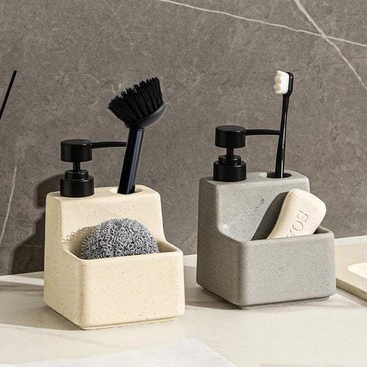 Soap dispenser household hand sanitizer lotion press sub bottle storage box