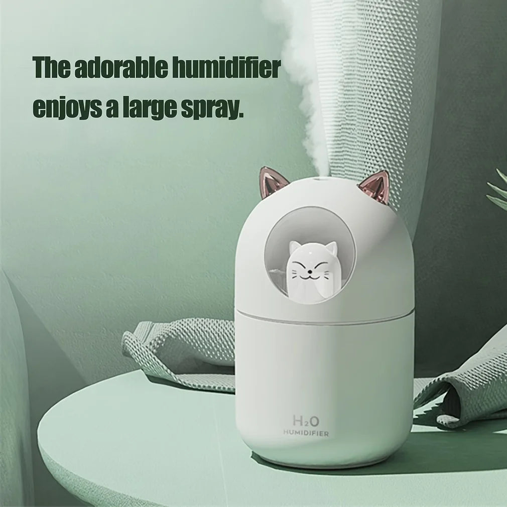300ml Cute Cat H2O Essential Oil Diffuser