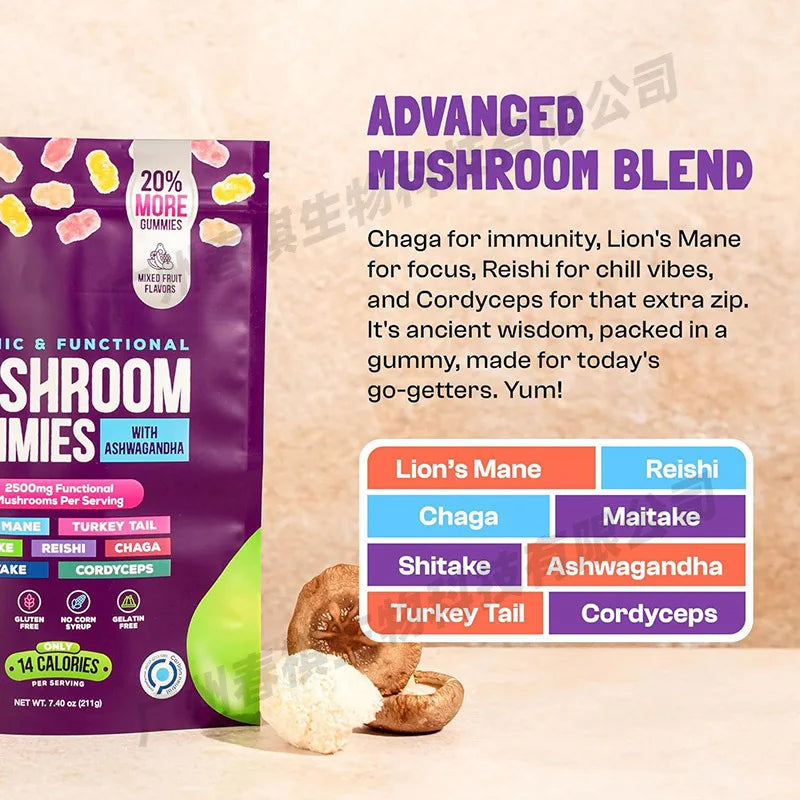 Organic & Functional Mushroom Gummies